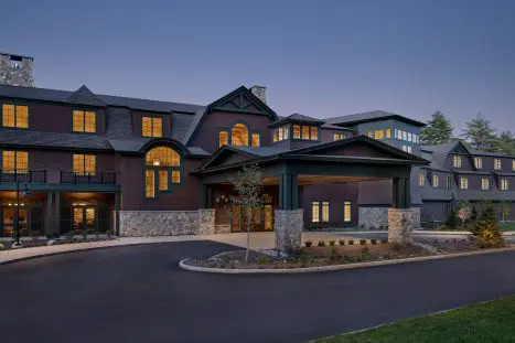 Grand entrance of The Lake Estate on Winnisquam.